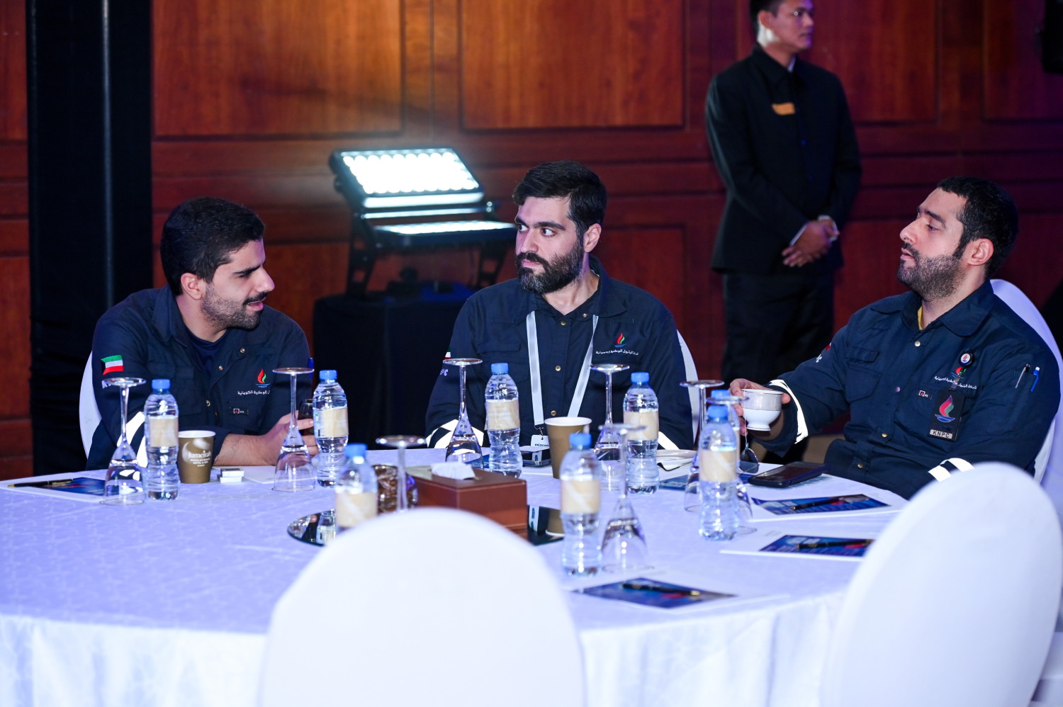 Discussing at Energy Connect meeting.